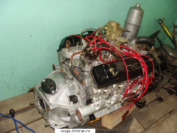 GAZ Volga M21 - un vis implinit - lipseste cutia de viteze si alternatorul - Volga M21