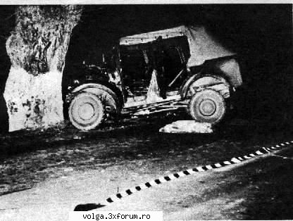 Imagini vechi din Romania... cu tovarase! - Alt accident, tot GAZ 69 - Auto