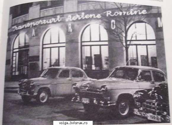 Imagini vechi din Romania... cu tovarase! - Ierarhia de masini sovietice in fata la Tarom - Auto