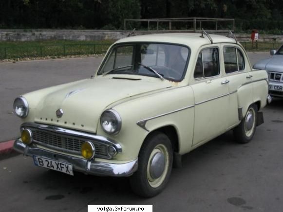 MOSKVICI - Moskvitch . Pentru o vreme am circulat cu el, cca - Auto