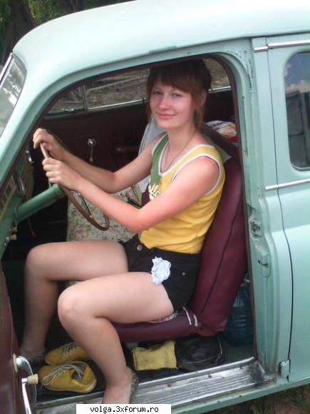 POBEDA - Alexandra �nainte de start - Auto
