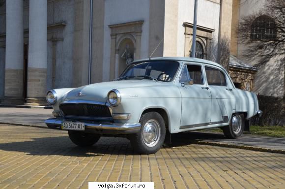 Volga 21 de la Kiev ajunsa la Satu Mare - cateva poze proaspete - Volga M21