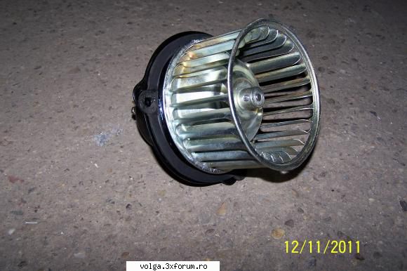 Volga GAZ 21 C 1967 - Elicea ventilatorului curata si proaspat zincata - Socialista