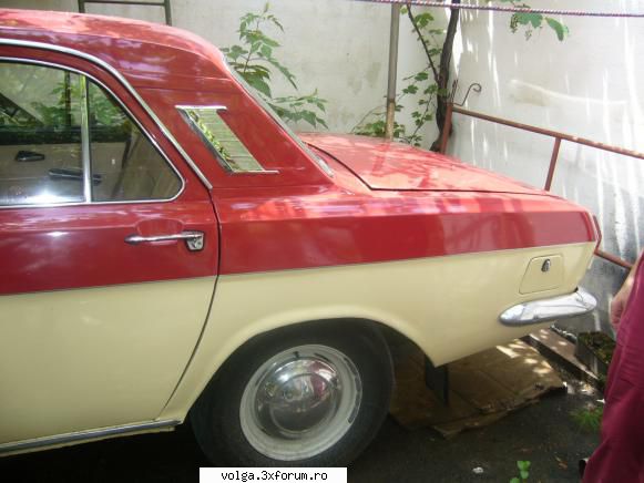 gaz 24 reconditionat - ) aici am montat (de curiozitate) roţile de - Volga M24